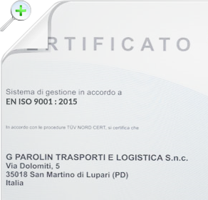 Visualizza certificato